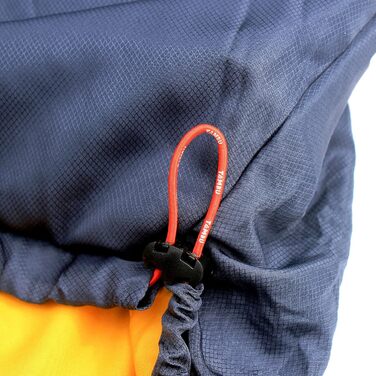 Спальний мішок Tambu Mumienschlafsack 80x210см - компактний - літо, осінь та зима. Теплий спальний мішок для кемпінгу, подорожей та фестивалів. PFC-free (Синьо-осінній)