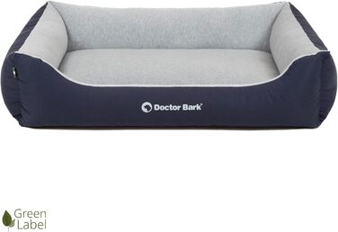 Крісло-ліжко для собак Doctor Bark Kleine Hunde - М'яке та зручне ліжко для собак, зелений колір, XL (110x85 см)