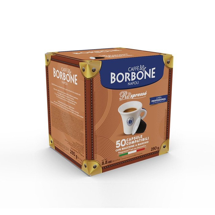 Кавові капсули Caffè Borbone Oro Gold-суміш, сумісні з Nespresso, 50 шт по 5.4 г