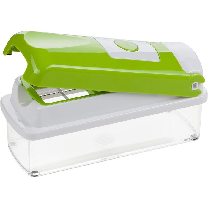 Набір для нарізки овочів Genius Nicer Dicer Smart Julietti (16 частин) - нарізач, спіралізатор, тертка, для нарізки кубиками, соломкою, слайсами, ручна модель