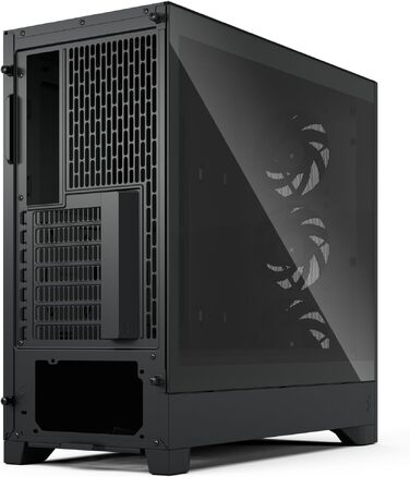 Корпус для ПК Fractal Design Pop Air 2 Black TG Mesh ATX, 3x 120 мм вентилятори, чорний, загартоване скло