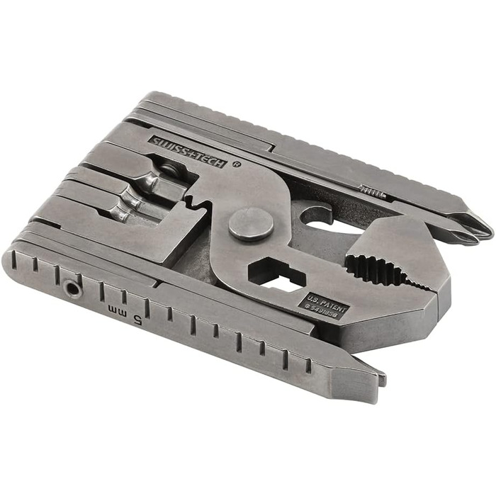 Swiss+Tech ST53130 Pocket Multi-Tool Kit (22-in-1) Tool with Wrenches, Allen Drivers (Single Pack)