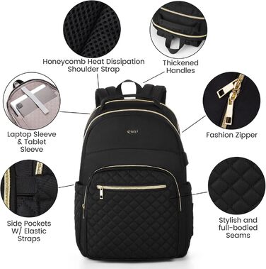 Жіночий рюкзак з відділенням для ноутбука 15.6