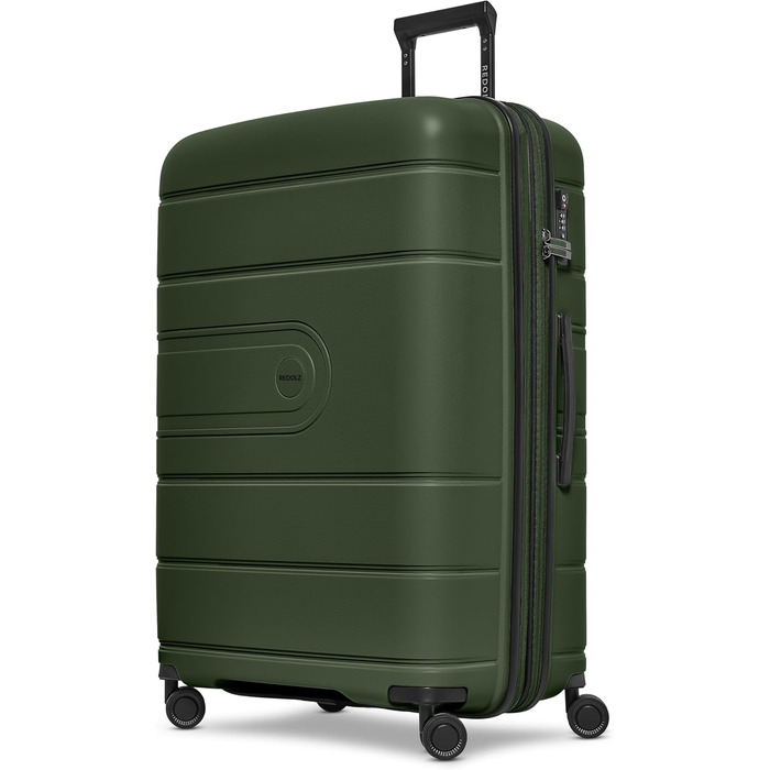 Набір валіз REDOLZ Essentials 11: 3 валізи (56 см, 76 см, Olive)