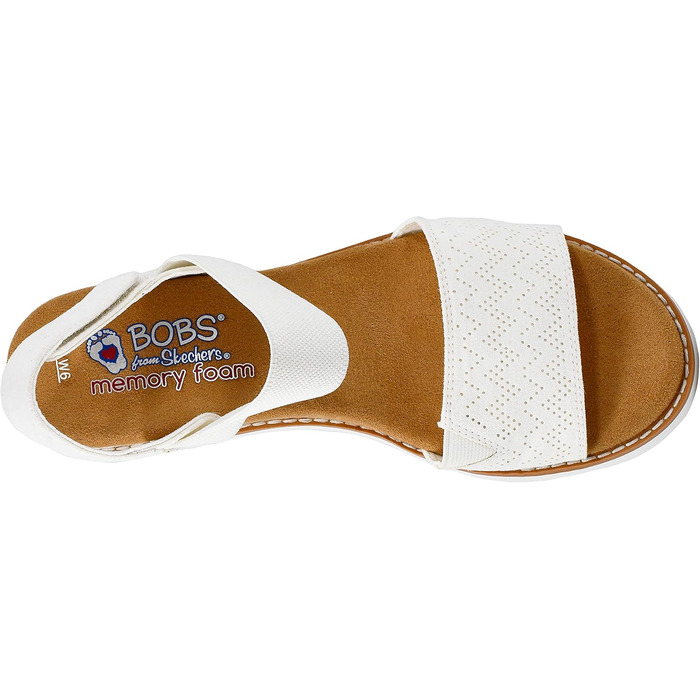 Сандалі жіночі Skechers Desert Kiss білі (38 EU, широка ширина)
