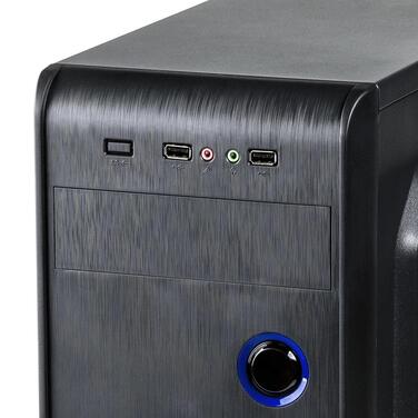 Корпус Akyga AK939BL Micro Tower, чорний