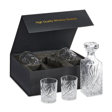 Relaxdays 5-Piece Whisky Set