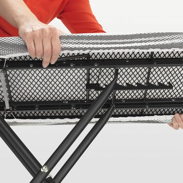 Гладильна дошка Brabantia Bügelbrett B для парогенераторів, 124 x 38 см, чорна