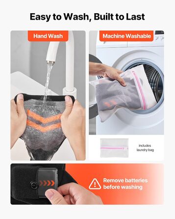 Електричні гріючі шкарпетки VEVOR з акумулятором 5000 mAh, 4 режими нагріву, керування через додаток, для чоловіків та жінок, середній розмір, підходять для полювання, їзди на конях, кемпінгу, походів