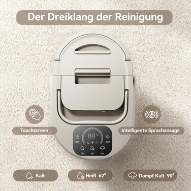 Потужний миючий пилосос Bear SC 3 для диванів та килимів з парою, 1700W