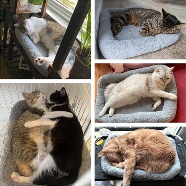 Килимок для котів та собак PETLESO: м'який, з антиковзною основою, 56x41 см