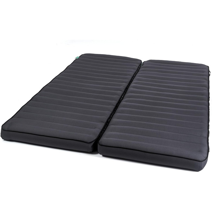 Надувний матрац для гостей Human Comfort - 100% бавовна (сірий)