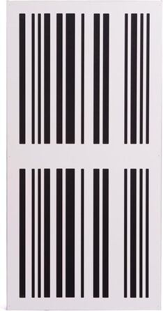 Акустична панель Bluetone Acoustics Slat AbFuser для звукопоглинання та дифузії, біла (100x50x11 см)