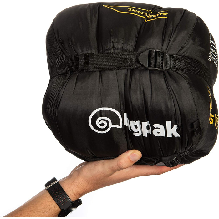 Сплячий мішок Snugpak Sleeper Extreme - теплий та міцний для повсякденного використання (2023), чорний