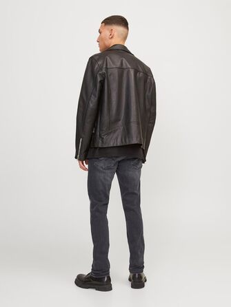 Джинси чоловічі JACK & JONES Glenn Original Slim Fit, чорний денім (36W/36L)
