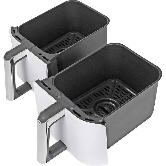 Ninja Foodi MAX Dual Zone Фритюрниця з гарячим повітрям біла AF400EUWH