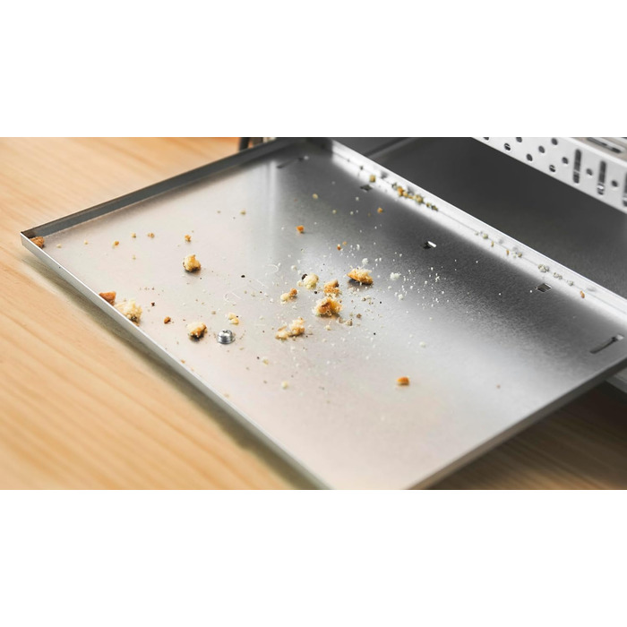 Електрична піч Cecotec Bake&Toast 1090 Black, 10 л, 1000 Вт, таймер 60 хв, регулювання температури до 230ºC, деко, решітка-гриль та щипці з ручкою