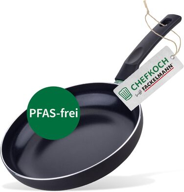 Сковорода Chefkoch Fackelmann Ø16 см з антипригарним покриттям з кераміки – алюмінієва сковорода для смаження