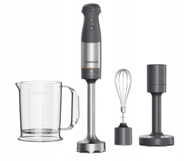 Занурювальний блендер Kenwood HBM 60.007GY Blend, 1000 Вт, сріблястий/сірий