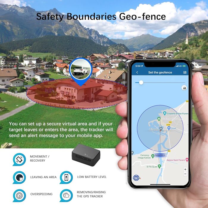 GPS трекер для авто TKMARS 4G, 20000 мА·год, магнітний, водонепроникний IP67, велика дальність, без підписки, кілька режимів сигналізації, безкоштовний додаток