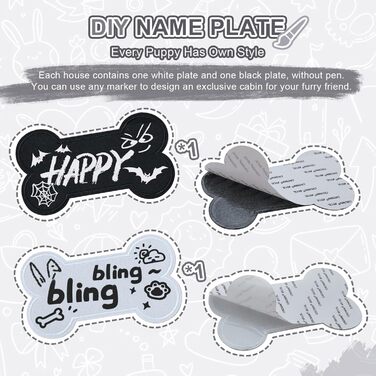 Будка для собак Jiupety, XL, 51x46x46 см, сіра - затишна лежанка для собак вагою 7-14 кг