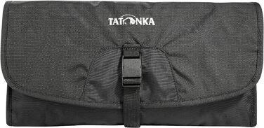 Косметичка Tatonka Travelcare для подорожей, чорна, з кишенями та дзеркалом, підвісна