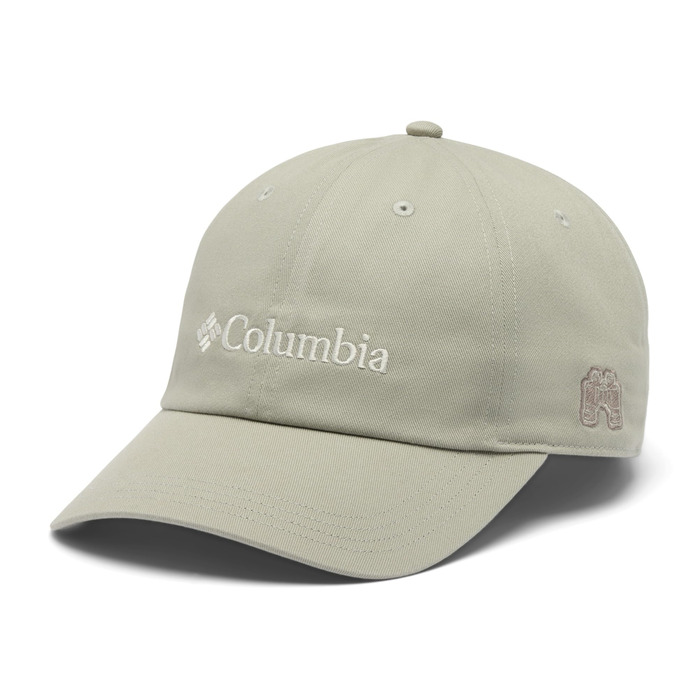 Кепка бейсболка Columbia Provisions сіра з логотипом та біноклем, унісекс