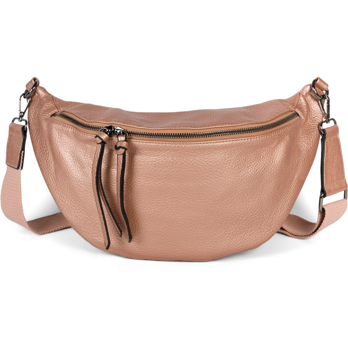 Сумка жіноча styleBREAKER на плече Rosegold велика, кросбоді, 37x17 см