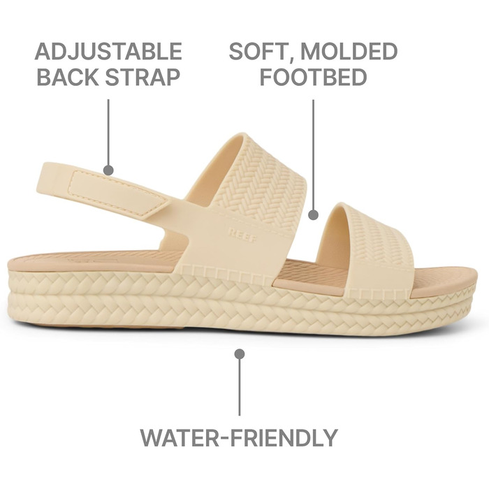 Сандалі Reef Water Vista Vintage Oasis 37.5 EU - жіночі шльопанці для пляжу та басейну