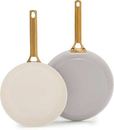 GreenPan Reserve Pro сковорода з антипригарним покриттям, 20.3 см, кераміка, не містить PFAS, нержавіюча сталь, для духовки та посудомийної машини, колір Гляцієво-блакитний