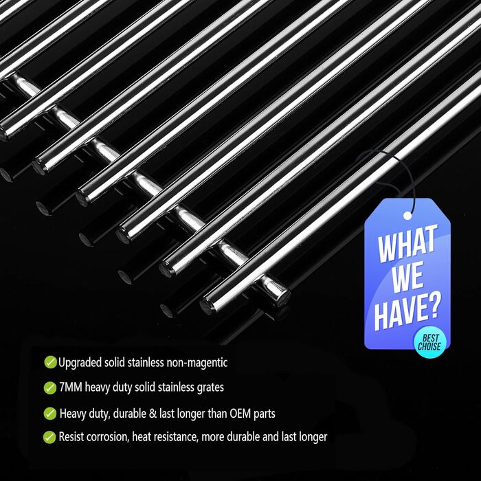 Чавунні решітки для гриля Weber Spirit 300 серії (310 E310, 320 S310 S320) - замінні частини, нержавіюча сталь