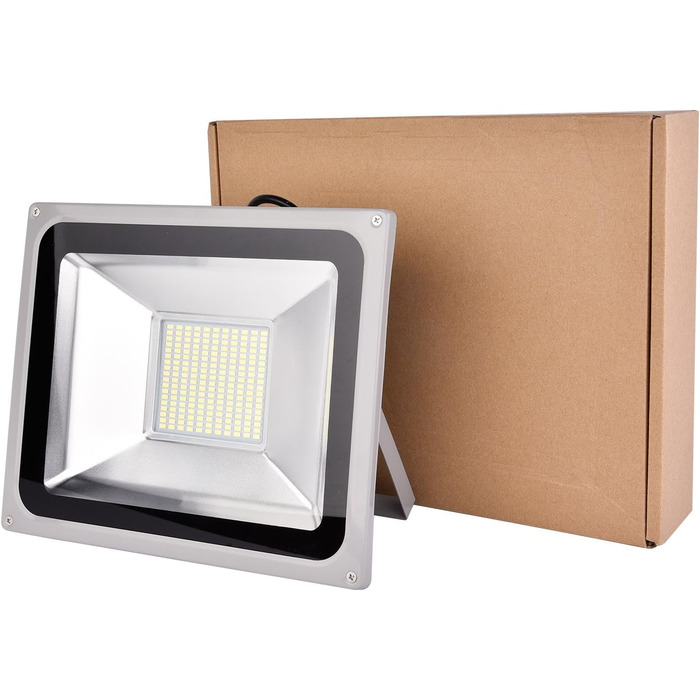 LED Floodlight Outdoor 100W Outdoor Spotlight | LED Floodlight Floodlight Outdoor Searchlight Cold White | Super Bright 10000LM 6000K Cold White IP65 Waterproof Floodlight Wall Light for Garden Sports Field