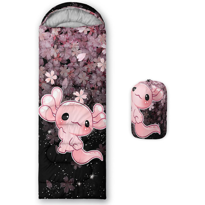 Спальні мішки QOOMO для кемпінгу, 3 сезони, для дорослих та дітей, легкі, водонепроникні, для подорожей та відпочинку на природі