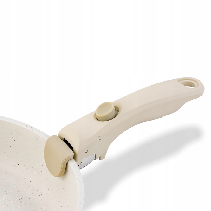 Набір сковорідок Starke Pro бежевий, антипригарне покриття, 4 предмети (20/24/26 см)