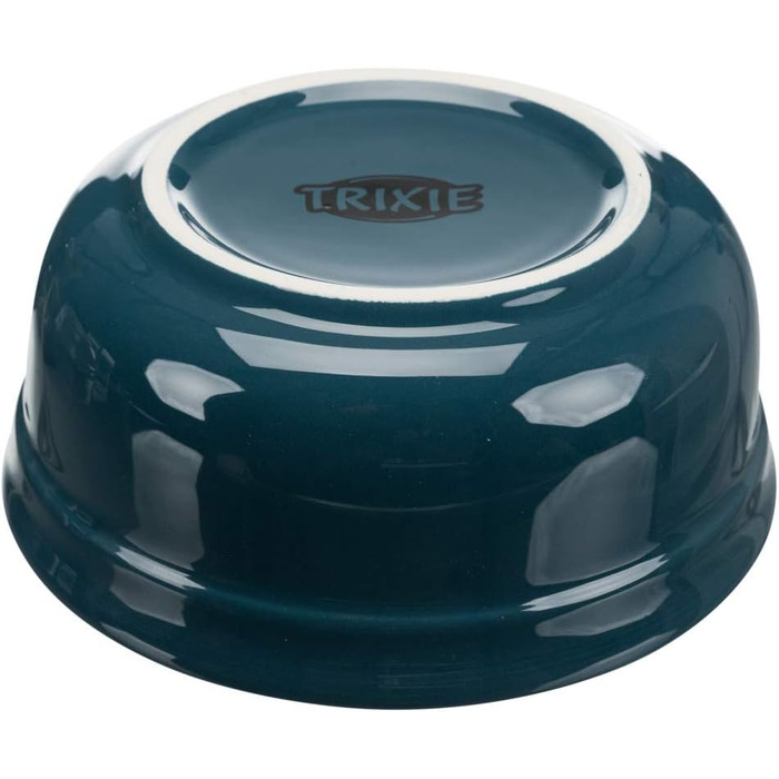 Миска для собак TRIXIE Eat on Feet, Petrolblau/Hellblau/Grau/Hellgrau, 2 × 1.6 L, ø20 см