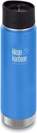 Klean Kanteen Wide Vacuum-Insulated Water Bottle with Cafe Cap 2.0