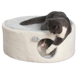 Кітчеве ліжко GUUSII HOME для котів: затишна печерка, м'яке гніздо, 60x45x27 см