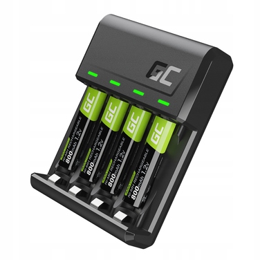 Зарядний пристрій Green Cell VitalCharger для 4 акумуляторів AA/AAA Ni-MH