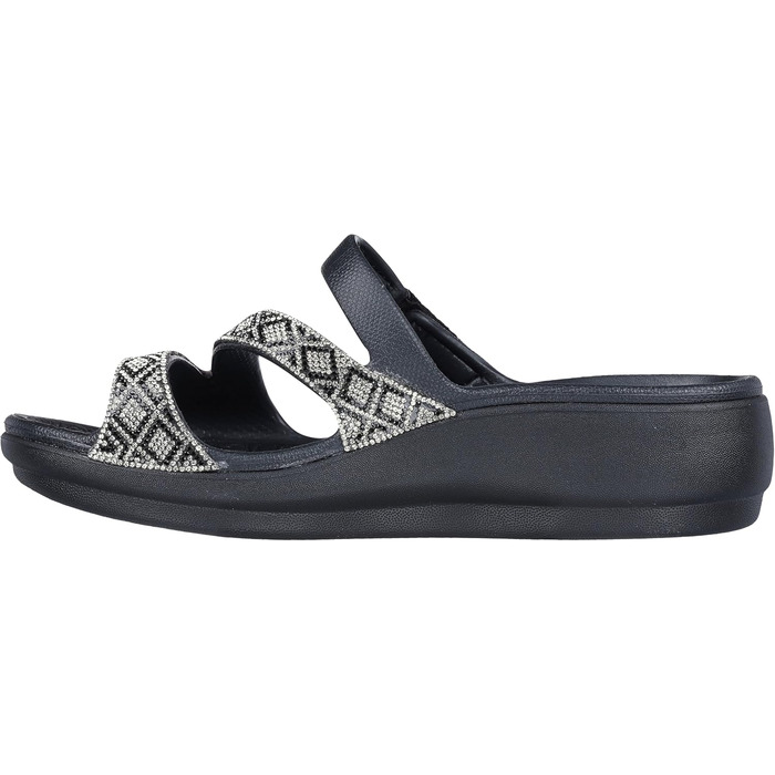 Сандалі жіночі Skechers Arch Fit Ascend Keilsandale чорні, 40 EU - Комфорт та підтримка