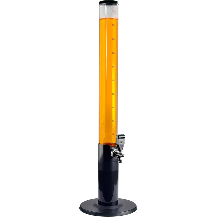 GOODS+GADGETS XXL Drinks Column Beer Column Beer Tower Party Beer Dispensing Column with Tap (5 Liter)