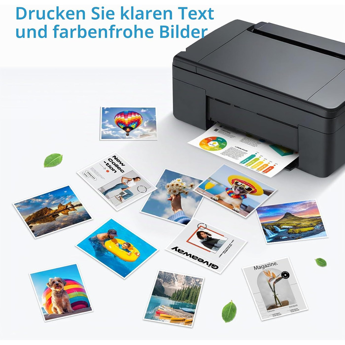 Кольоровий картридж SUNPRINTZ 302XL для принтерів HP DeskJet 2130 3630 3636, Envy 4520 4524 4525, OfficeJet 3830 3831 5230, сумісний