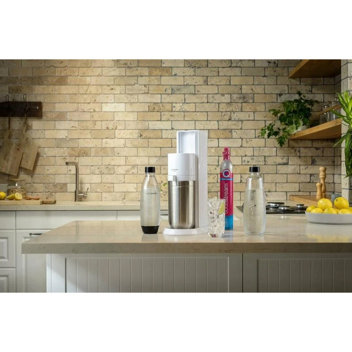 Сифон для газування води SodaStream Duo, Білий + 2 пляшки для напоїв