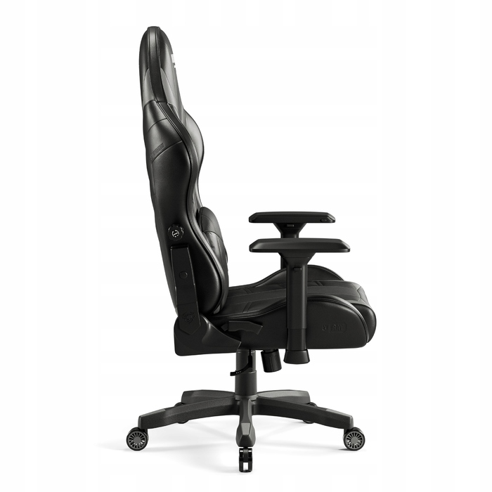 Ігрове крісло Diablo Chairs Diablo X-Ray, штучна шкіра, чорне