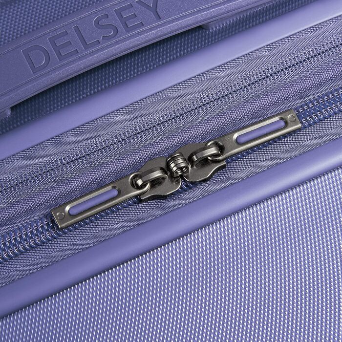 Чемодан DELSEY PARIS Comete 3.0, 20 дюймів, лавандовий, жорсткий, розширюваний, з колесами