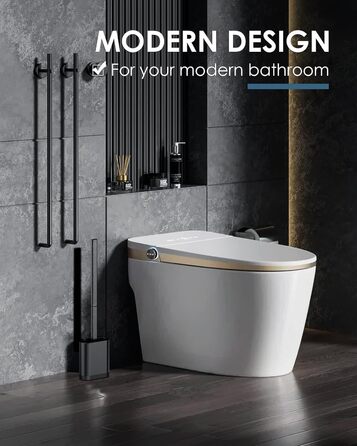 Силіконова щітка для унітазу Klobürste з нержавіючої сталі та контейнером, гнучка щітка для туалету, набір для кріплення на стіну без свердління, для ванної кімнати (чорний)