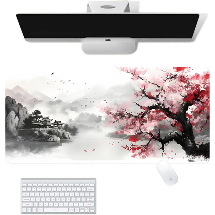 Килимок для миші ігровий XXL 900x400 мм, з антиковзким покриттям, водонепроникний, для ПК, MacBook, Laptop