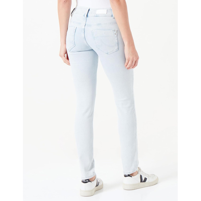 Джинси жіночі LTB Molly Super Slim Fit блакитні Juana Wash, еластичні (30W/34L, Malisa Wash 55059)