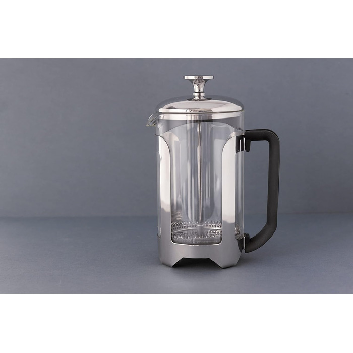 Кавоварка French Press La Cafetière Roma, нержавіюча сталь, 8 чашок, срібна