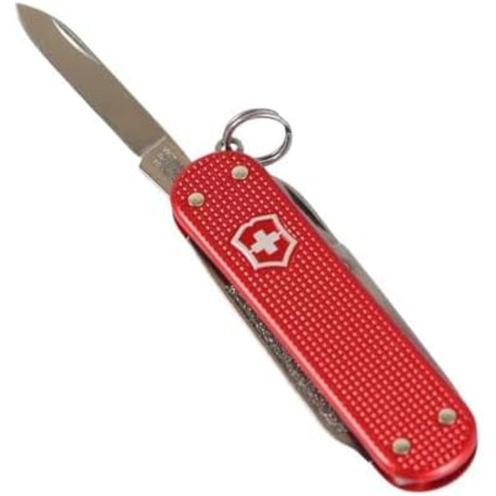Мультитул Victorinox Classic SD Alox: Швейцарський ніж, 5 функцій, з файлом для нігтів, Sweet Berry