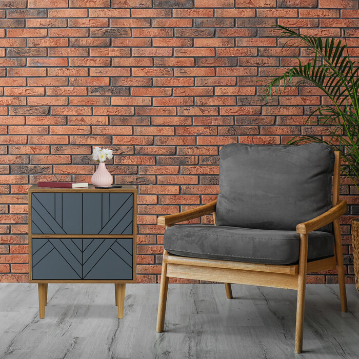 Шафа Relaxdays з 2 висувними ящиками